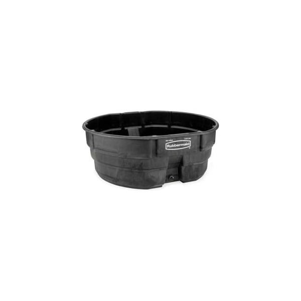 Rubbermaid Commercial Rubbermaid Black Commercial Stock Tank, 300 Gallon Capacity FG424700BLA - main